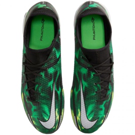 Nike Phantom GT2 Academy Df Sw Ic M DM0720 003 chaussures de football vert, multicolore vert 2
