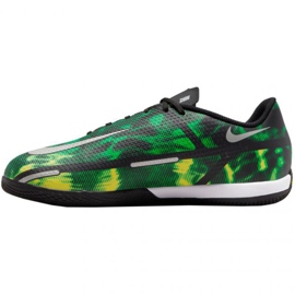 Nike Phantom GT2 Academy Ic Sw Jr DM0749 003 chaussures de football le noir vert vert 2