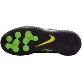 Nike Phantom GT2 Academy Ic Sw Jr DM0749 003 chaussures de football le noir vert vert 4