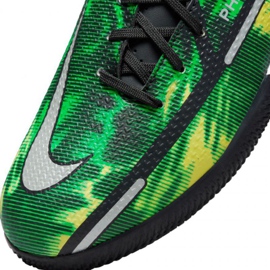 Nike Phantom GT2 Academy Ic Sw Jr DM0749 003 chaussures de football le noir vert vert 6