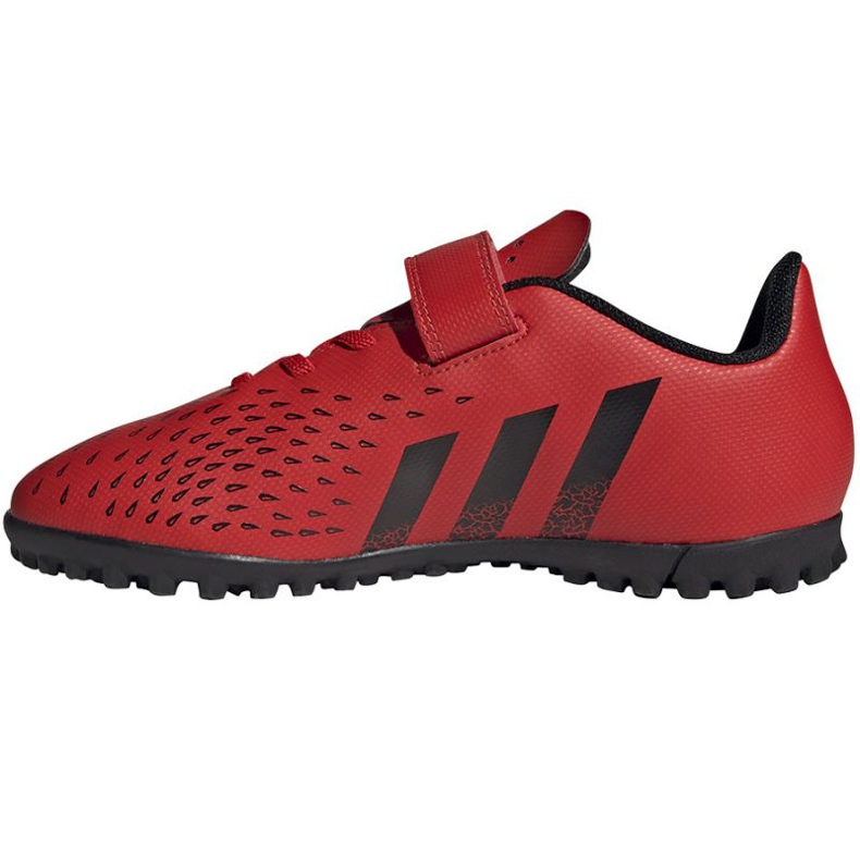 Chaussures de foot Adidas Predator Freak.4 H&amp;L Tf Jr FY6323 multicolore oranges et rouges 1
