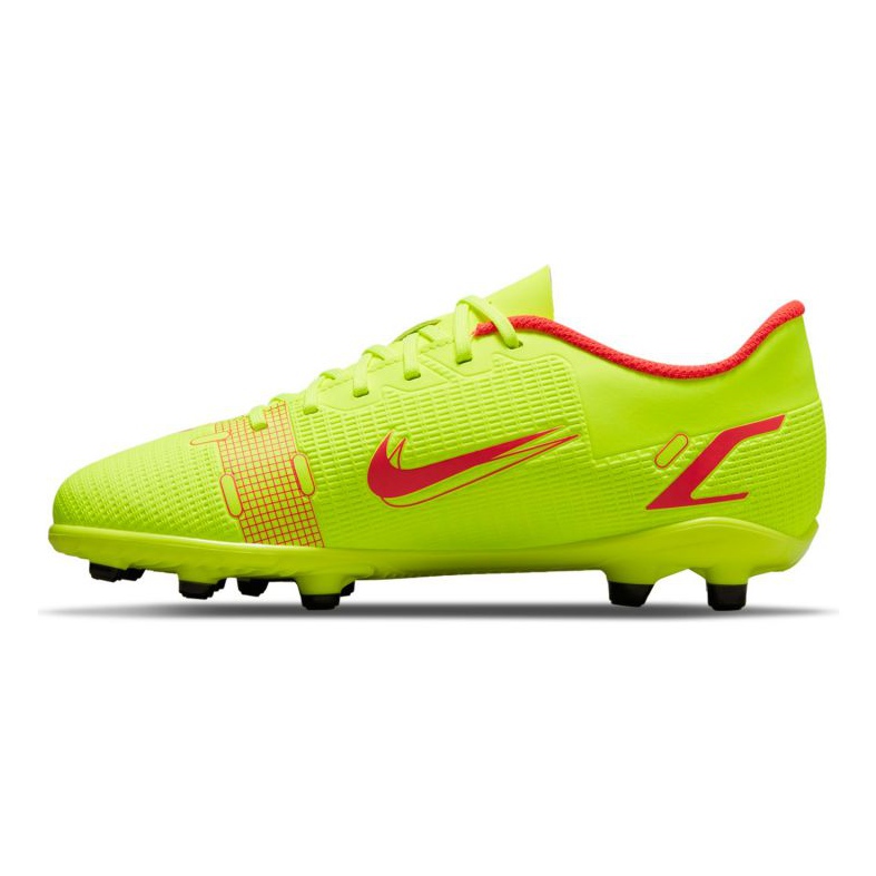 Chaussures de football Nike Mercurial Vapor 14 Club FG / MG Jr CV0823-760 jaune jaunes 1