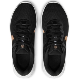 Chaussure de running Nike Revolution 6 Next Nature W DC3729 005 le noir d'or 1
