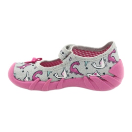 Chaussures pour enfants Befado 109P204 rose argent gris 2 Chaussures pour enfants Befado 109P204 rose argent gris 2