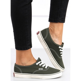 Baskets Aura Evergreen femme vert 2