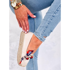 Espadrilles femme Avril Beige 1