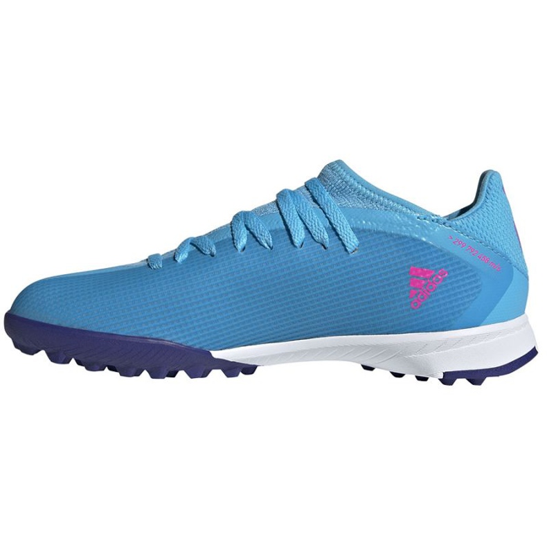 Chaussures Adidas X Speedflow.3 Tf J Jr GW7513 bleu bleu 1