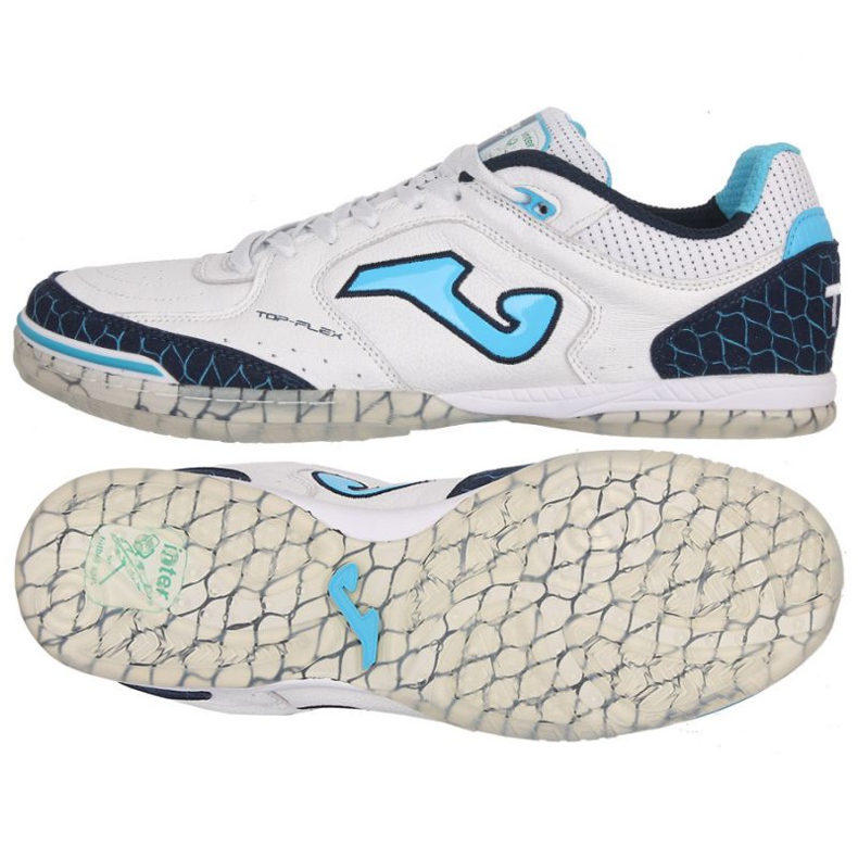 Chaussures Joma Top Flex M 2122 In INTERW2122IN blanche blanche 1