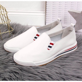 Baskets à enfiler Filippo W PAW313 blanc blanche 2