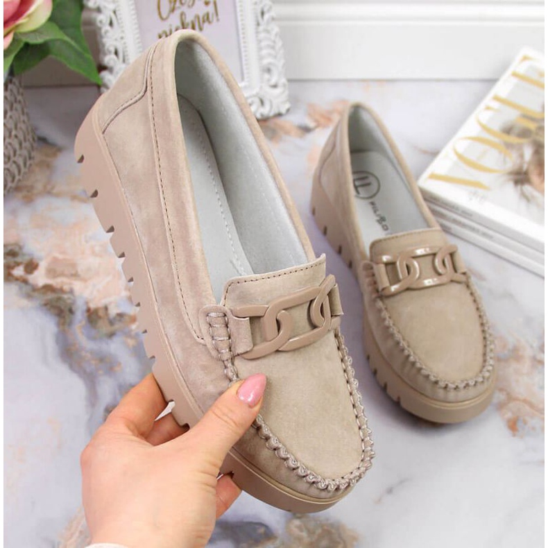 Mocassins sur la plate-forme Filippo W PAW314B beige 1 Mocassins sur la plate-forme Filippo W PAW314B beige 1