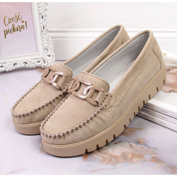 Mocassins sur la plate-forme Filippo W PAW314B beige 2 Mocassins sur la plate-forme Filippo W PAW314B beige 2