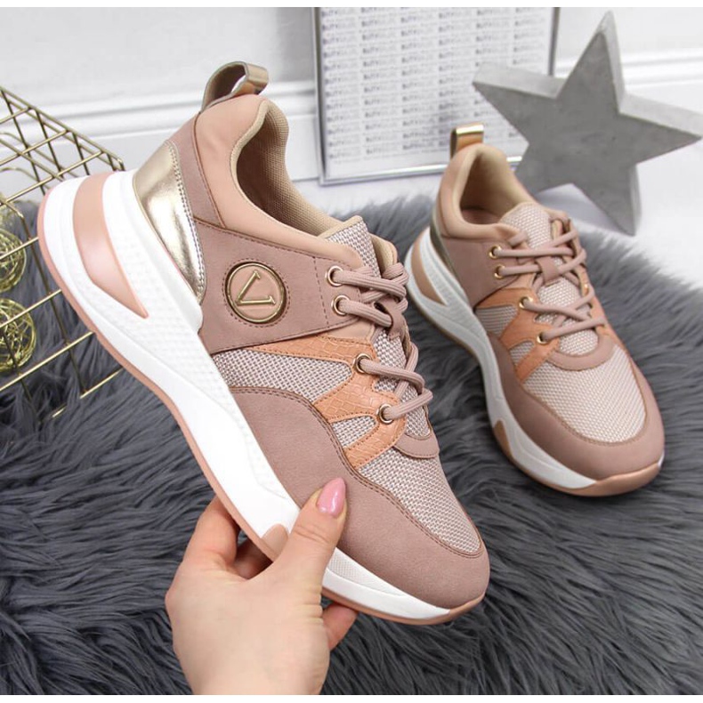 Baskets à plateforme Vinceza W JAN79B rose sale 1 Baskets à plateforme Vinceza W JAN79B rose sale 1