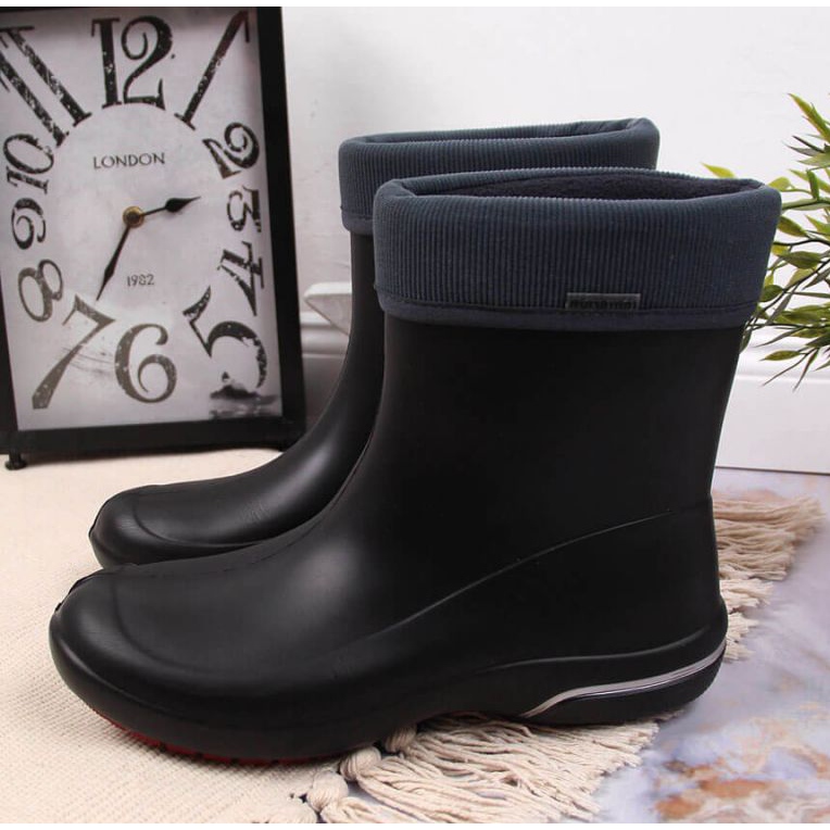 Bottes de pluie isolées Nordman en noir MAT3 le noir 2