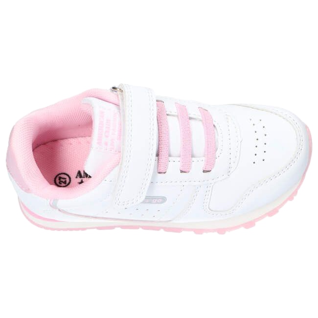 Chaussures de sport enfant American Club ES68/22, blanches 1