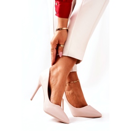 WS1 Escarpins En Cuir En Spitz Beige Hanne 3 WS1 Escarpins En Cuir En Spitz Beige Hanne 3