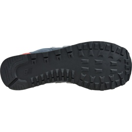 Chaussures New Balance M ML574EAE bleu 3