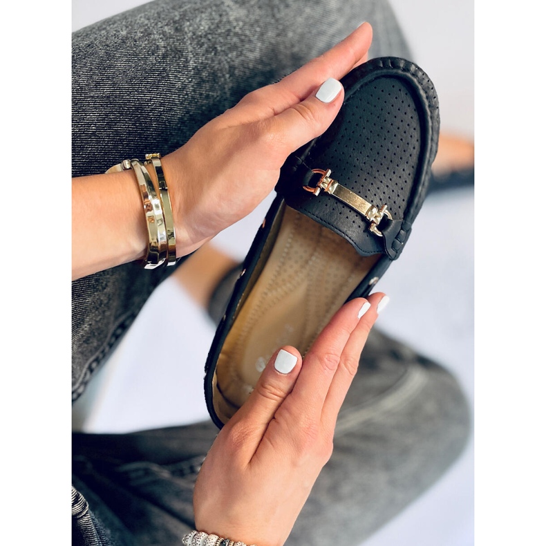 Mocassins femme Wong Noir le noir 1