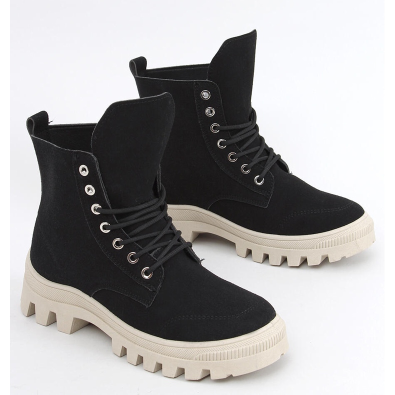 Mariko Baskets de trekking à la cheville noires 1 Mariko Baskets de trekking à la cheville noires 1