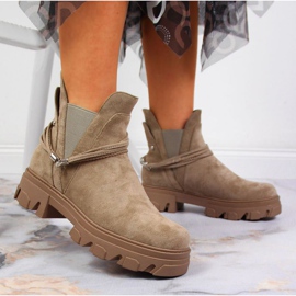 Bottines Jodhpur Filippo W PAW317 beige 2