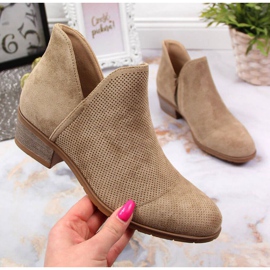 Bottes ajourées Filippo W PAW319B beige 1