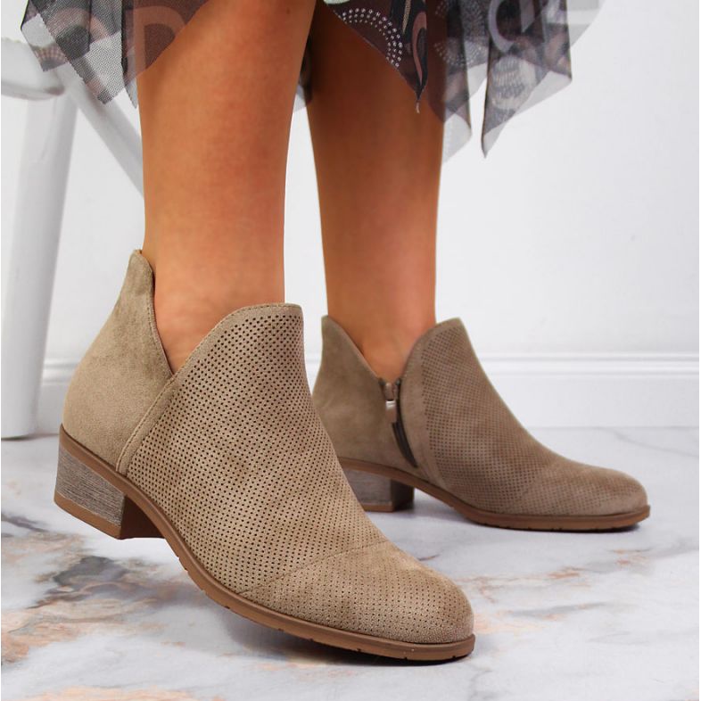 Bottes ajourées Filippo W PAW319B beige 2