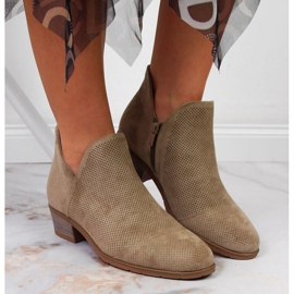 Bottes ajourées Filippo W PAW319B beige 3