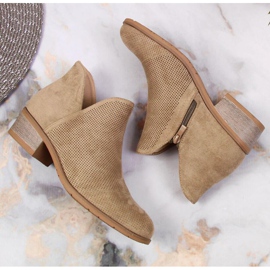 Bottes ajourées Filippo W PAW319B beige 4