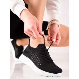 TRENDI Chaussures de sport confortables le noir 1 TRENDI Chaussures de sport confortables le noir 1