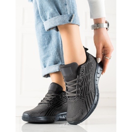 Bona Chaussures de sport ajourées noir 2