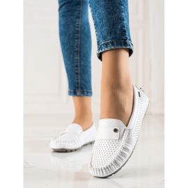 Goodin Mocassins décontractés blanche 1 Goodin Mocassins décontractés blanche 1