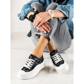 Seastar Baskets de conception de mode le noir 3