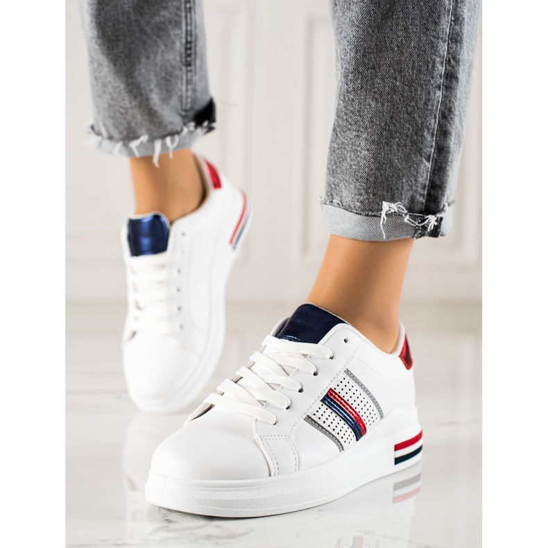 TRENDI Chaussures de sport blanches décontractées 2 TRENDI Chaussures de sport blanches décontractées 2