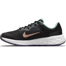 Nike Revolution 6 Jr DD1096 005 chaussures de course le noir 9