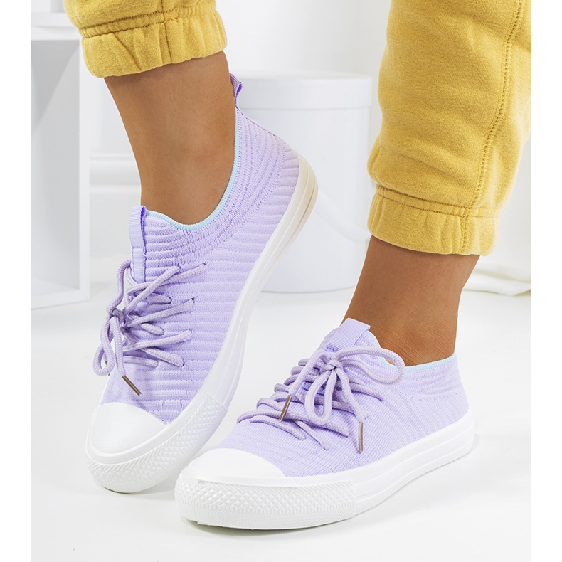 Baskets femme Medina violet 2 Baskets femme Medina violet 2
