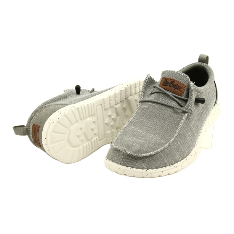 Lee Cooper LCW-22-32-1209M Mocassins légers gris 6