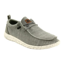 Lee Cooper LCW-22-32-1209M Mocassins légers gris 1