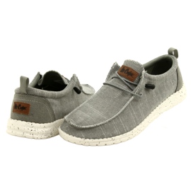 Lee Cooper LCW-22-32-1209M Mocassins légers gris 4