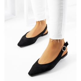 Ballerines Martinez noires 1