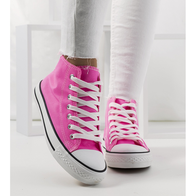 Baskets Keri rose fluo 1 Baskets Keri rose fluo 1