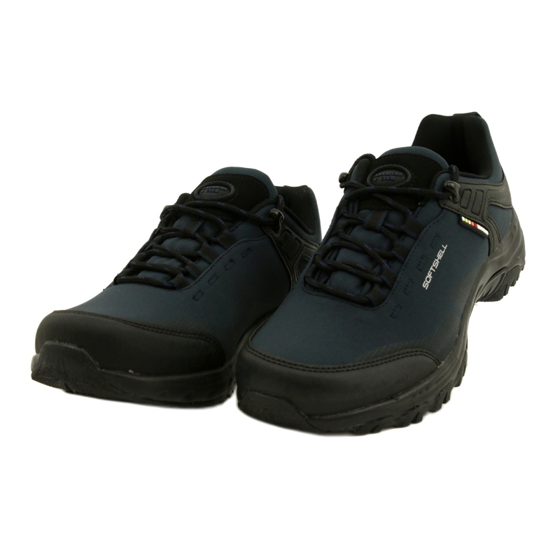 American Club Chaussures de trekking américaines imperméables softshell WT83/22 Bleu marine 3 American Club Chaussures de trekking américaines imperméables softshell WT83/22 Bleu marine 3