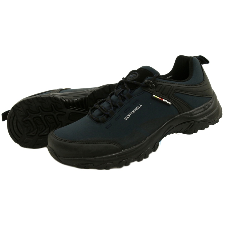 American Club Chaussures de trekking américaines imperméables softshell WT83/22 Bleu marine 5 American Club Chaussures de trekking américaines imperméables softshell WT83/22 Bleu marine 5