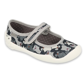 Chaussures enfant Befado 516X128 bleu marin rose 1