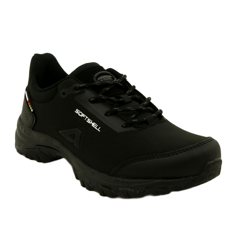 American Club Chaussures de sport américaines Softshell imperméables WT90 / 22 le noir 1 American Club Chaussures de sport américaines Softshell imperméables WT90 / 22 le noir 1