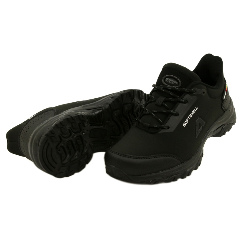 American Club Chaussures de sport américaines Softshell imperméables WT90 / 22 le noir 4 American Club Chaussures de sport américaines Softshell imperméables WT90 / 22 le noir 4