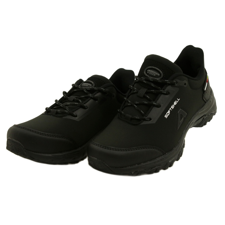 American Club Chaussures de sport américaines Softshell imperméables WT90 / 22 noir 3