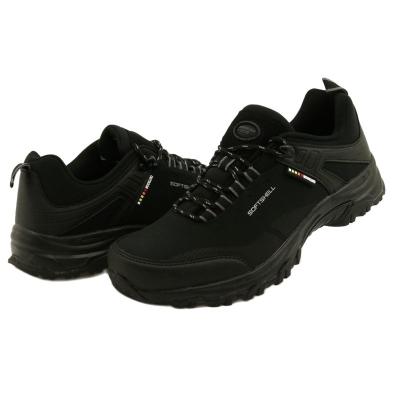 American Club ADI Chaussures de sport américaines imperméables softshell WT83/22 le noir 4