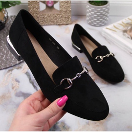 Mocassins noirs avec décoration Sergio Leone W SK360 le noir 1
