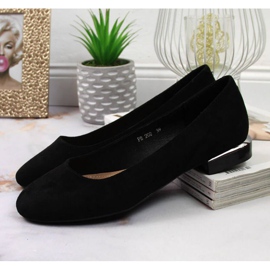 Ballerines en daim Sergio Leone W SK361A noir le noir 4
