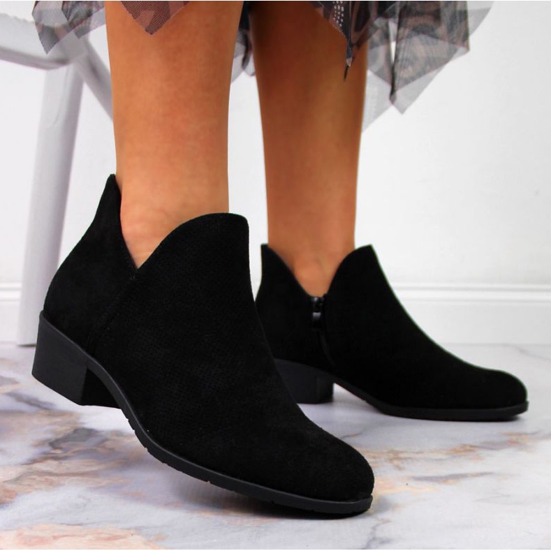 Bottines ajourées Filippo W PAW319A noires le noir 2