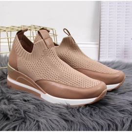 Baskets compensées Potocki W WOL52B beige 2